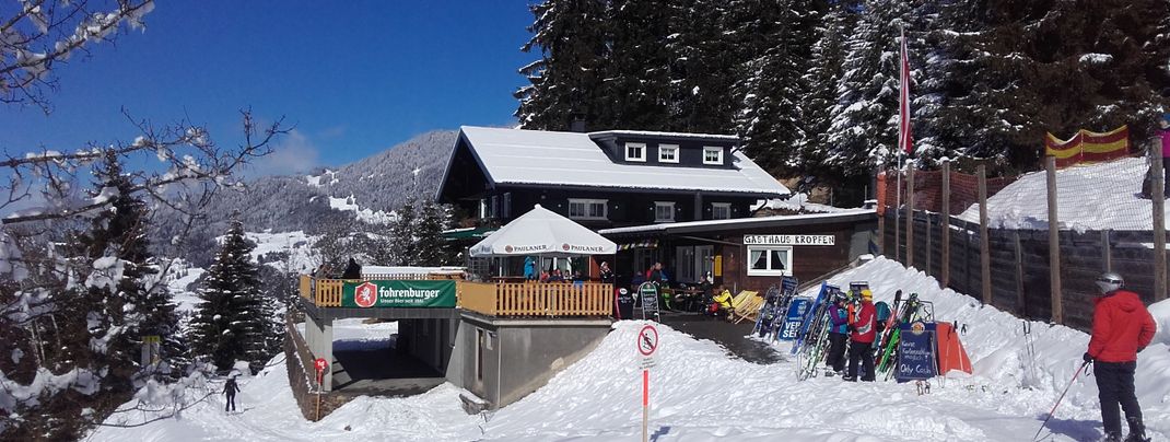 Gasthaus Kropfen im Winter