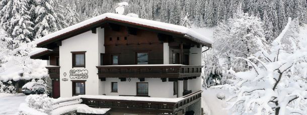 Haus Klammtal im Winter