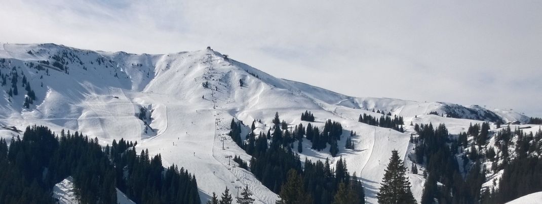 Der Steinbergkogel bietet anspruchsvolle Abfahrten