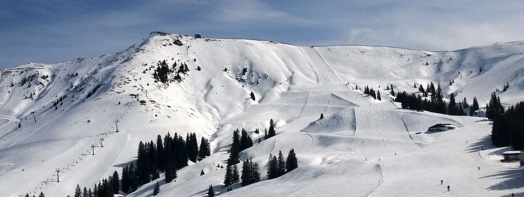 Kitzbühel ist vom Schneefall verwöhnt