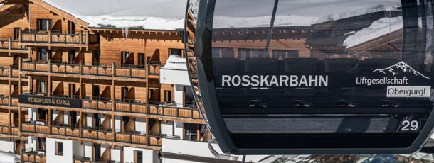 Lage direkt an der Gondel