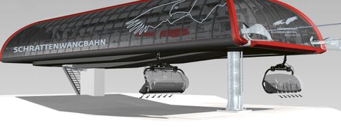 Mit der neuen Bahn wird die Kapazität am Schrattenwang deutlich erhöht.