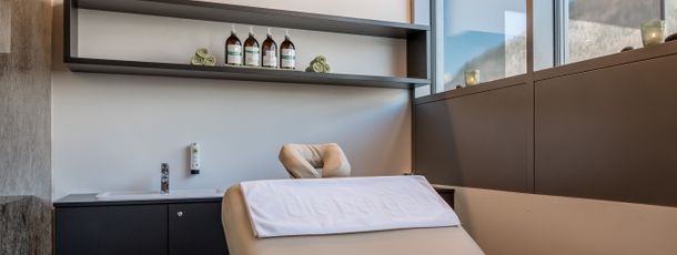 Massageraum die berge lifestyle hotel Sölden