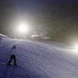 Thanks to the floodlights, skiing is still possible on the Ravensberg even in the evening hours