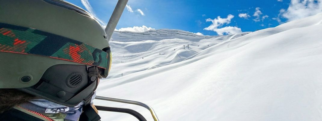 Pulverschneebedingungen erwarteten uns auf den hochgelegenen Bereichen des Skigebiets Serfaus-Fiss-Ladis.