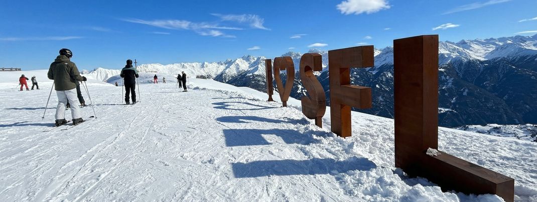 Skivergnügen pur auf dem sonnigen Plateau von Serfaus-Fiss-Ladis.
