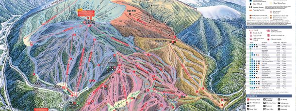 Pistenplan Winter Park Resort