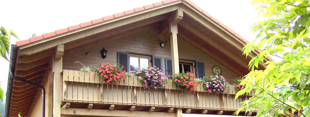 Gartenansicht Haus Weingärtner