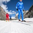 Anfänger können den Unterricht der lokalen Langlaufschulen besuchen.
