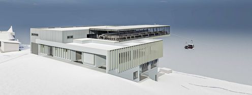 In Kappl, the 10-passenger gondola will be used as the new feeder lift.