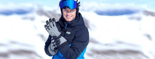 Auch der französische Skirennläufer Alexis Pinturault trägt die Qualitätshandschuhe von Reusch.