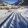 Blick auf die Tubing-Bahnen am Tubing Hill in Copper Mountain.