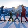 Familien können im ganzen Skigebiet einiges erleben.