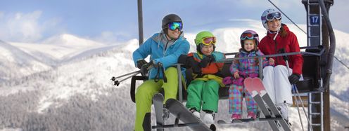 In den tschechischen Skigebieten ist Winterspaß für die ganze Familie garantiert.
