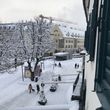 Ausblick vom Hotel Corso auf den Graben Bruneck