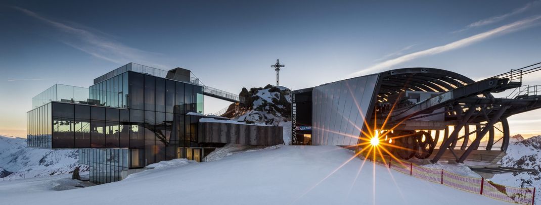 Das Ice Q am Gaislachkogl auf 3.058m.