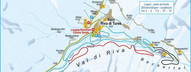 Detaillierte Infos zum Langlauf und den Loipen im Langlaufgebiet Tauferer Ahrntal