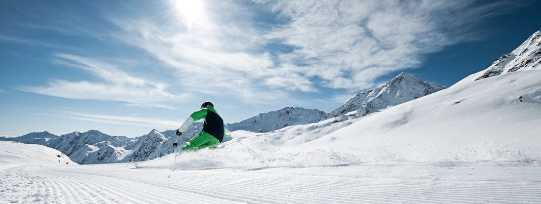 Gletscherskigebiete - Skifahren auf dem ewigen Eis