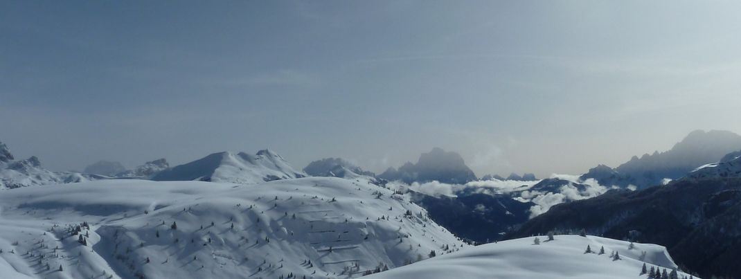 Alta Badia: Vielfältige Abfahrten, atemberaubende Natur & eine Tasse Parampampoli