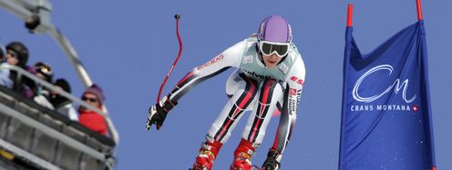 Gleich drei Speedrennen finden heuer in Crans-Montana statt.