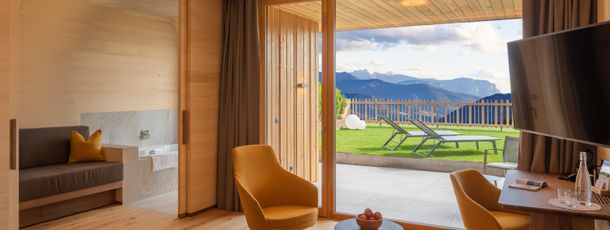 Jedes Zimmer verspricht traumhafte Ausblicke.