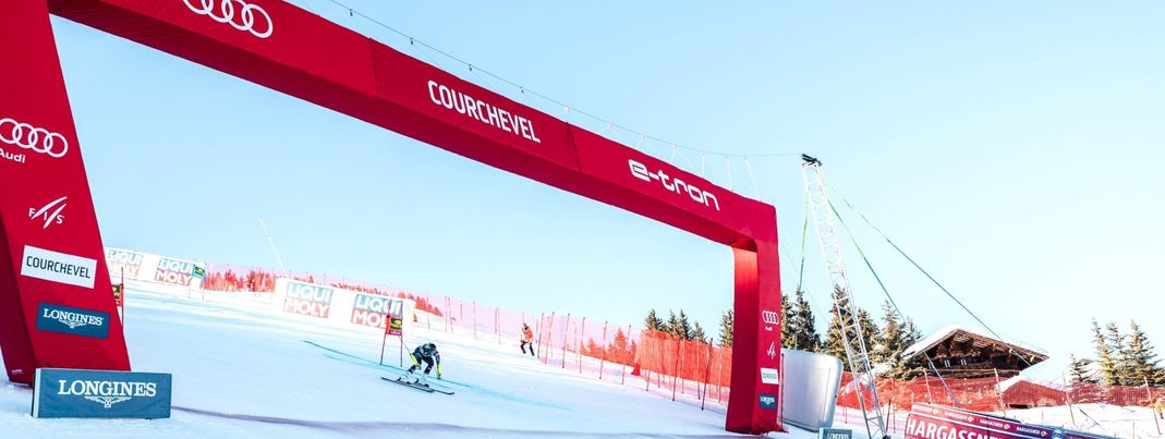 Drei Herrenrennen stehen in diesem Jahr beim März-Weltcup in Courchevel auf dem Programm.