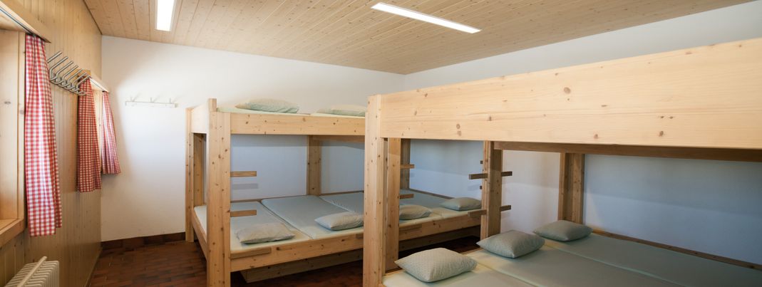 Touristenlager mit 14 Plätzen