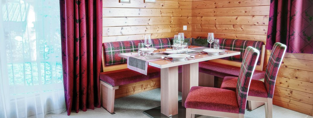 App. Gartenblick Wohnraum