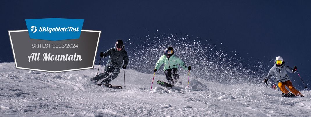 Das sind die Testergebnisse in der Kategorie All Mountain Ski.