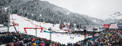 Zwei Riesenslalomrennen werden eine Woche vor Weihnachten in Alta Badia ausgetragen.