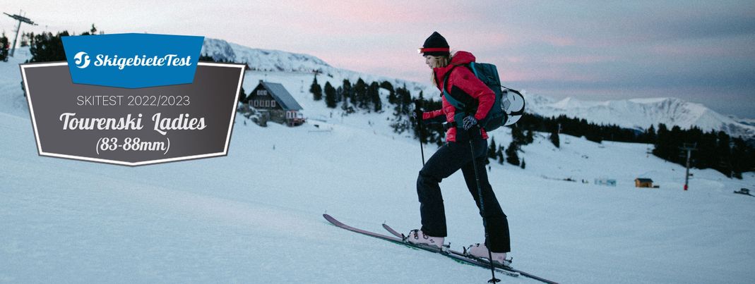 These are the winners of the Skitest category Touring - Ladies 83 to 88 mm.