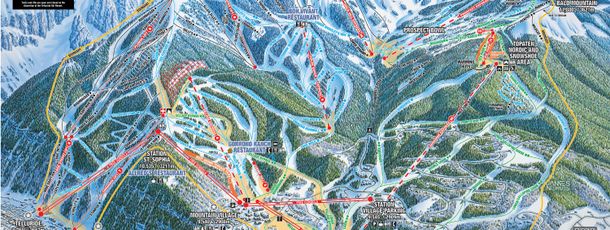 Pistenplan Telluride