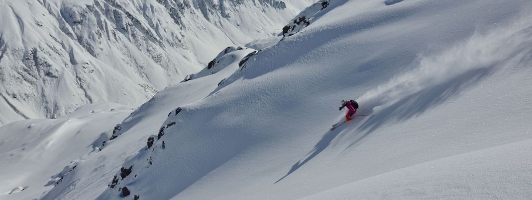 Der Gemsstock ist ein bekannter Hotspot der Freeride-Szene.
