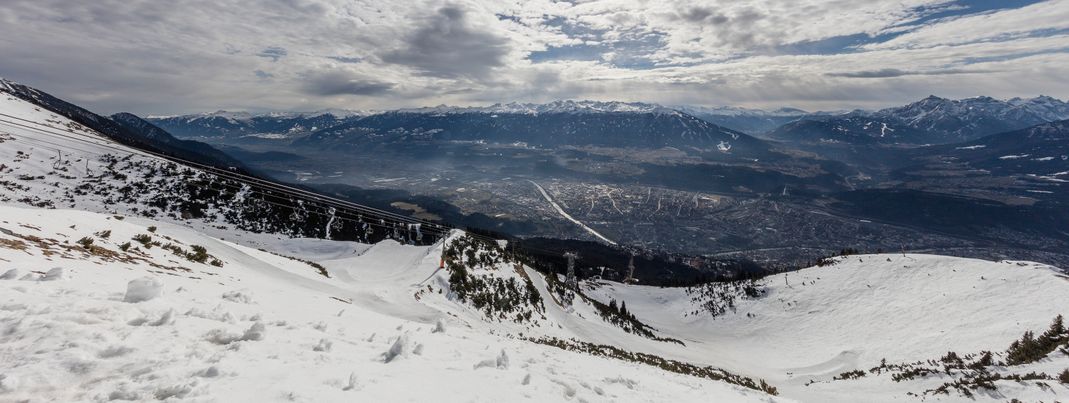City-Trip und Winterspaß - In Innsbruck ist das dank der Nordkettenbahnen kein Problem.