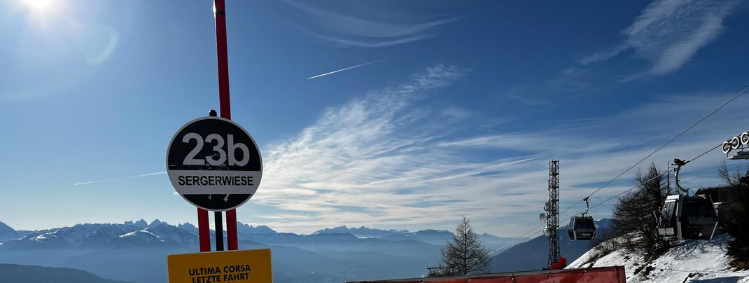 Insgesamt befinden sich 9,3 km schwarze Pisten im Skigebiet Gitschberg Jochtal.