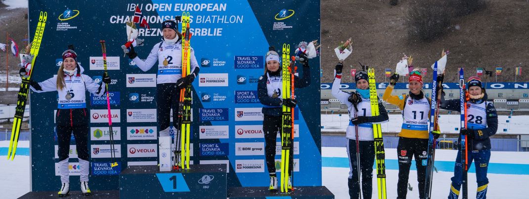Fünfter Platz für Marlene Fichtner in der Verfolgung.