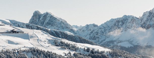 Über 40km Pisten in traumhafter Kulisse warten auf Wintersportler auf der Plose bei Brixen.