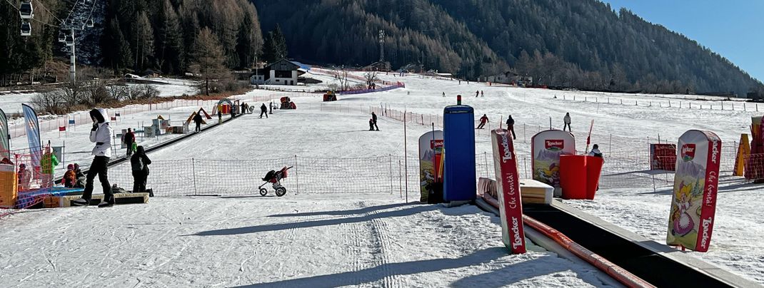 Im Gimmy Land kümmert sich die Skischule Vals-Jochtal um Anfänger.