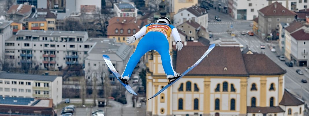 Nirgendwo sind die Häuser für die Springer so nah wie in Innsbruck.