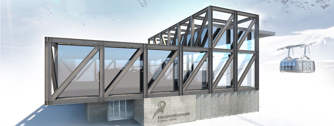 Mit der neuen Bahn wird das barrierefreie Angebot am Kaunertaler Gletscher erweitert.