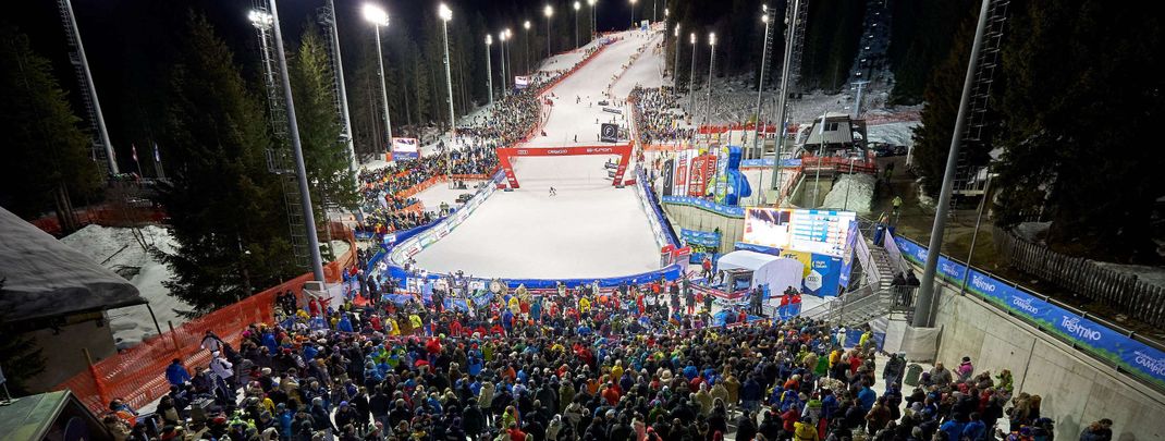 Das Slalomrennen in Madonna di Campiglio findet bereits zum 71. Mal statt.