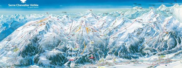 Detaillierte Infos zum Skiurlaub im Skigebiet Serre Chevalier