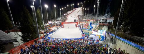 Um 18 und 21 Uhr starten die Durchgänge in Madonna di Campiglio.