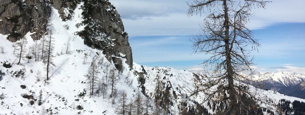 Blick von der Zweikofelbahn