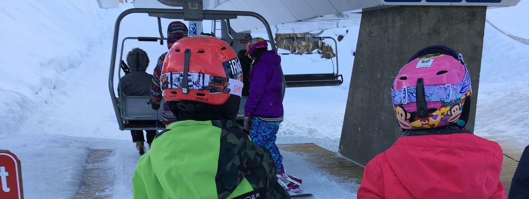 Im unteren Bereich des Ski Resorts gibt es zahlreiche grüne und blaue Pisten.