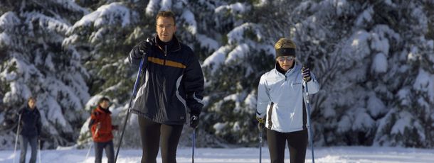 Zwischen Bödefeld und Hunau stehen dir knapp 60 Loipenkilometer zur Verfügung.