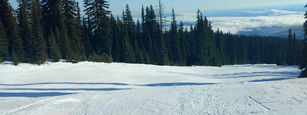 Breite Abfahrten im Skigebiet sind vor allem für Genussskifahrer perfekt geeignet