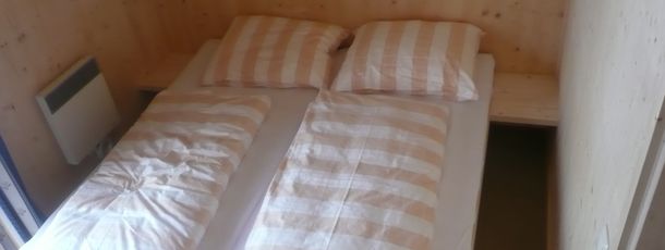 Main bedroom double, with storage