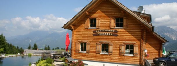 Willkommen im Hüttendorf Pruggern!