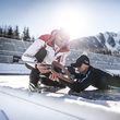 Wer möchte, kann rund um den Kronplatz auch den Nordischen Kombinationssport Biathlon ausprobieren.